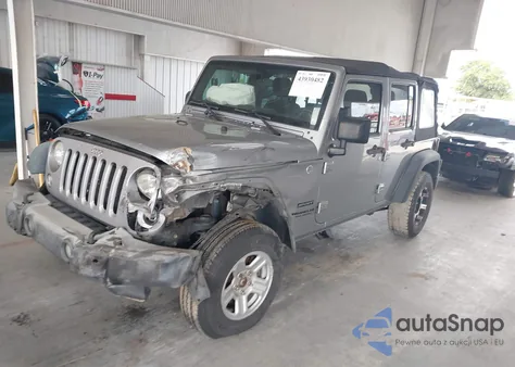 2015 Jeep Wrangler Unlimited Sport from USA, damaged, VIN 1C4BJWDG9FL682724